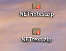 Image of two files